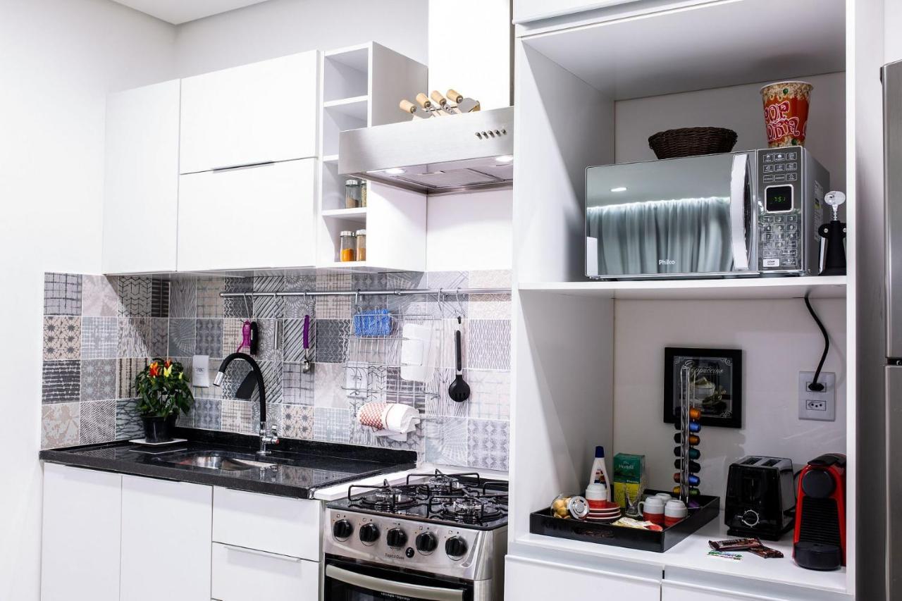 Loft Design, Amplo, Modern Com Ar Condicionado Em Alto De Pinheiros Apartment Сао Паоло Екстериор снимка