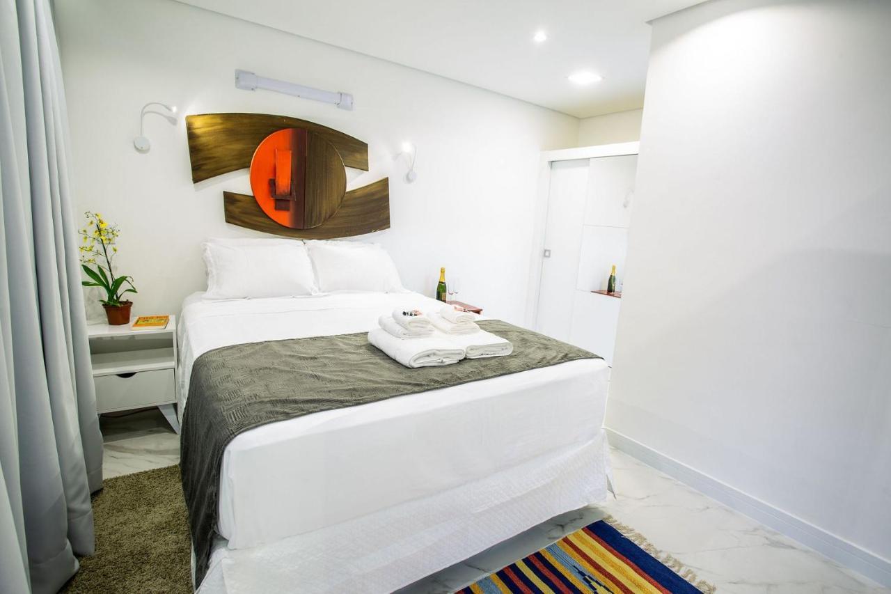 Loft Design, Amplo, Modern Com Ar Condicionado Em Alto De Pinheiros Apartment Сао Паоло Екстериор снимка